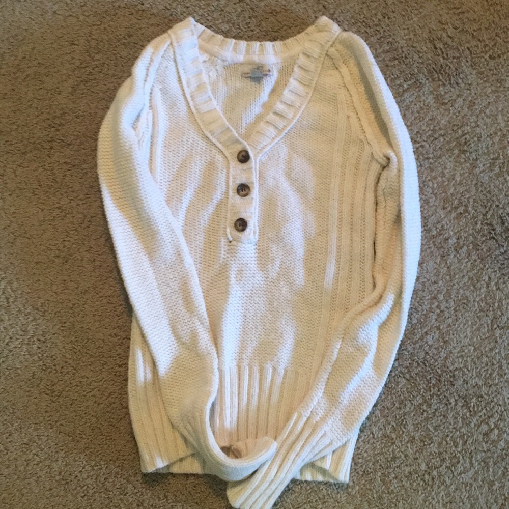 Creme knit sweater
